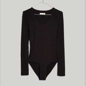 Madewell V-Neck Full-Coverage Bodysuit 4X